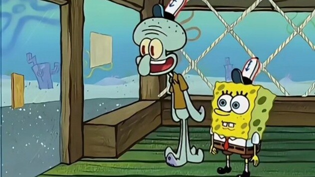 What will Squidward post when he becomes the store manager?