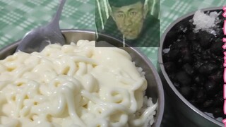 { Gintama } Tôi đã thử làm bát cơm Uji Gintoki và bát cơm sốt mayonnaise Hijikata. Anh tôi chọn một 