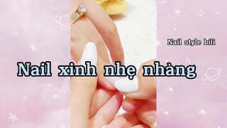 Nail xinh nhẹ nhàng