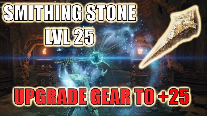 Elden Ring: SMITHING STONE LVL 25 | Ancient Dragon Smithing Stone | Location #1