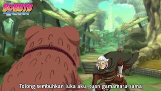 Kashin koji pergi ke Myoboku demi meminta segel penyembuhan Sannin Katak - Lokasi kloning Jiraiya