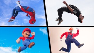 HARDEST Stunts of 2023 In Real Life (Spiderman, Mario, Sonic, Anime, MORE!)