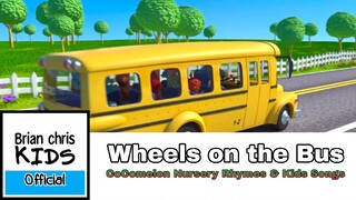 Wheels on the Bus | CoComelon Nursery Rhymes & Kids Songs