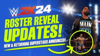 WWE 2K24 Roster Reveal: Brand New Superstars & Legends Announced! Plus, New Details Confirmed!
