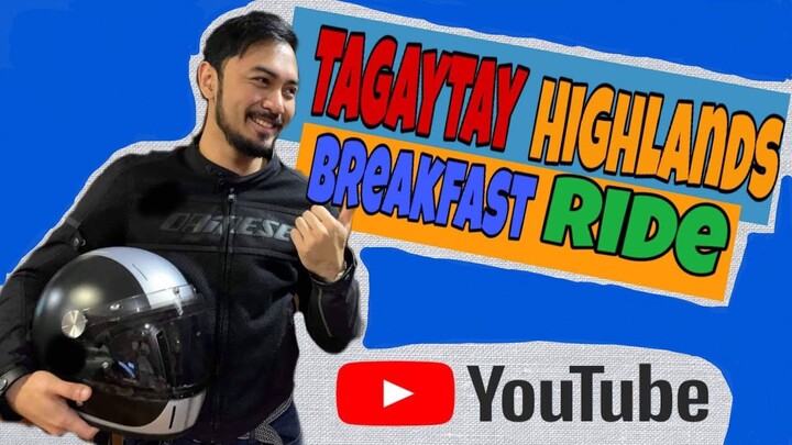 Mark Carpio TV- Tagaytay Highlands Breakfast Ride