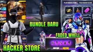 FREE FIRE!! BOCORAN EVENT ANNIVERSARY 4TH, INCUBATOR MP5 LAVA, FADED WHELL, HACKER STORE,