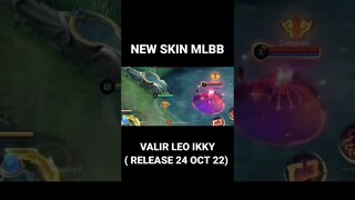 New Skin Valir [Leo Ikky] Gameplay - MLBB x Saint Seiya