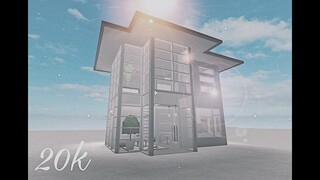 Bloxburg: Modern house 20k