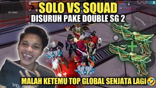 TUSUNIN TOP GLOBAL SENJATA🤣!! PAKE DOUBLE SG 2 ELANG