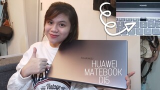 HUAWEI MATEBOOK D15 UNBOXING 2020 (Specs + Discounted price)