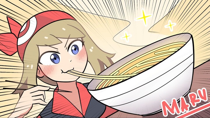 May eat ramen  - Pokemon (Speedpaint)