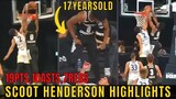 17 Year Old Scoot Henderson Near TRIPLE-DOUBLE performance For G League Ignite |19 PTS,10AST & 7 REB