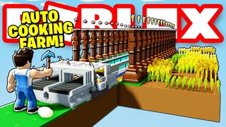 STARTING THE AUTOMATIC FOOD FACTORY! 🌾 Roblox Islands