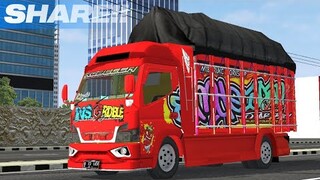 MOD BUSSID TERBARU || SHARE LIVERY KODENAME CANTER V2 BY BUDESIGN || NO PASSWORD!!!