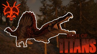 Path Of Titans - NEW DINOSAUR GAME! (Playing As The Newly Added Spinosaurus!)