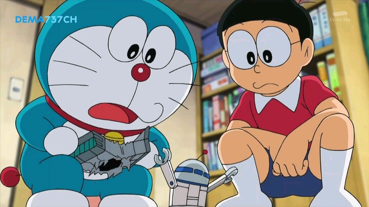 DORAEMON TERBARU 2024' DUBBING BAHASA INDONESIA' PERANG LUAR ANGKASA DI LANGIT LANGIT RUMAH