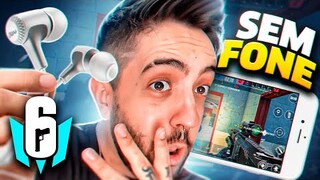 R6 MOBILE SEM FONE DA PRA JOGAR? - AVALIANDO ASSISTENCIA DO RAINBOW SIX MOBILE