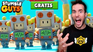 LOCURA con la SKIN GRATIS de STUMBLE GUYS