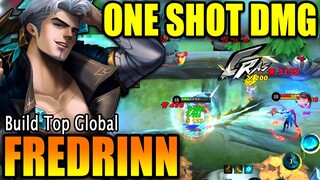 ONE SHOT DAMAGE!!😱 Side Lane King Fredrinn Carrying Trash Teammates | Fredrinn Best Build 2022