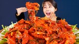 MUKBANG ASMR | Spicy Sweet Sour Seasoned Skate🐟 Eat Korean Seafood Eatingshow 아라 Ara Eatingsound