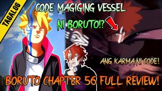 Boruto Magkakaroon ng Sariling Vessel! Karma Abilities ni Code Revealed! Boruto  Chapter 56 Review