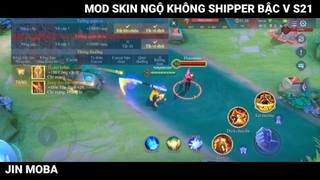 LQMB - Mod Skin Ngộ Không Shipper Bậc V Full Hiệu Ứng Âm Thanh Mới Nhất Mùa 21 -