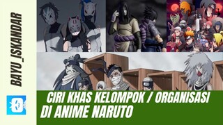 Min Bayu lagi bahas Ciri ciri khas kelompok atau Organissi di anime Boruto nihh....