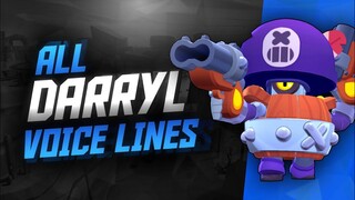 DARRYL Voice Lines | Brawl Stars