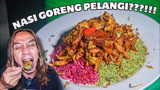 BUSET! NASI GORENG GILA KOK WARNA WARNI? RASANYA GIMANA YA?