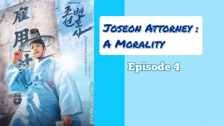 Joseon Attorney: A Morality Episode 4