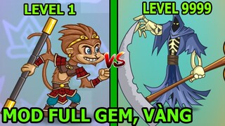 Tower Conquest Mod Full Gem, Vàng - Sở Hữu Ngộ Không Và Tử Thần Mạnh VL - Top Game - Thành EJ