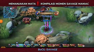 MEMANJAKAN MATA ANDA KOMPILASI MOMEN SAVAGE MOBILE LEGEND