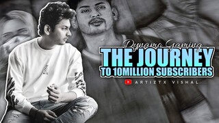 The Journey To 10 Million Subscribers!! @Dynamo Gaming  | Drawing Dynamo Gaming Timelapse