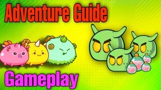 Axie Infinity Adventure Guide | Gameplay | How to  Farm Daily SLP (Tagalog)