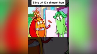 Bơ lửa đấu rau băng cartoon antion phimhay foryoupage foryou fypシ