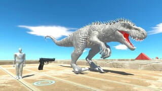 FPS and Indominus Rex Death Run - Animal Revolt Battle Simulator