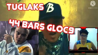 TUGLAKS (tulad ni gloc9) - 44 bars Gloc9 x Tribal Rap Challenge REACTION VIDEO