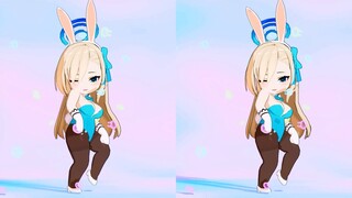 【MMD】3D mata telanjang丨Kelinci lucu Sina dengan mata paralel~~Aku mencintaimu~~