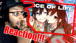 HORIMIYA RAP SONG | SLICE OF LIFE - Breeton Boi ft. Oricadia「Horimiya AMV」DB Reaction