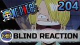 One Piece Episode 204 Blind Reaction - LUCKY DAY!