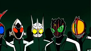 [หาก Kamen Rider เข้าร่วมในคอลเลกชั่นเกมปลาหมึก]