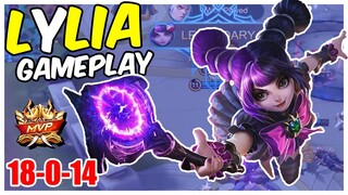 Mobile Legends LYLIA Gameplay 18-0-14 MVP