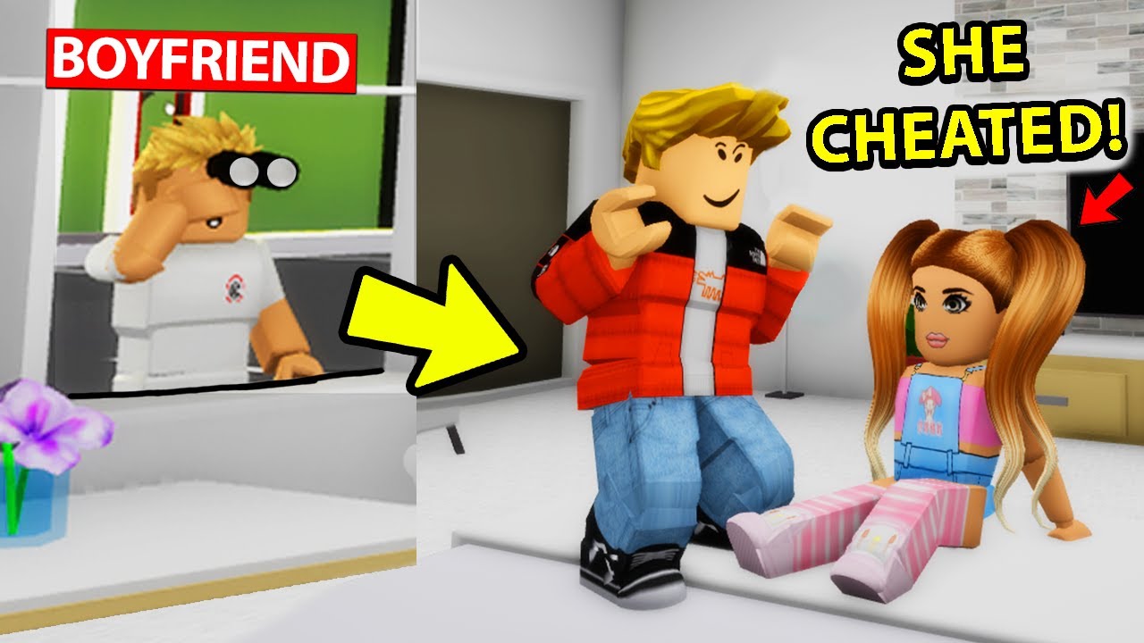 pretending to be a slender girl in ROBLOX BROOKHAVEN RP! 