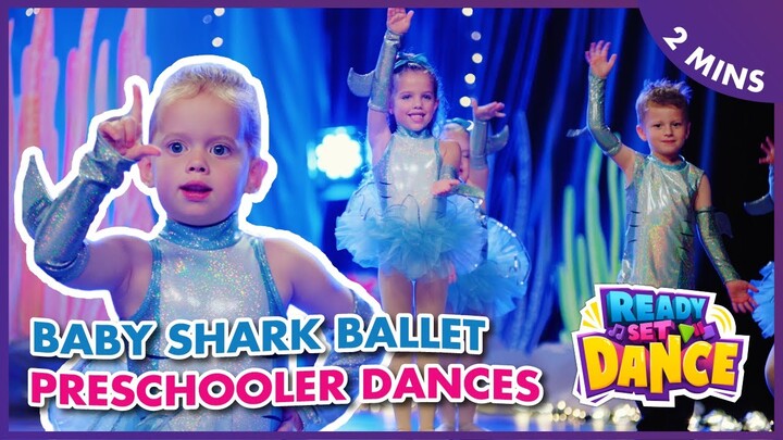 PRESCHOOLER DANCES | The Baby Shark Ballet |  Ready Set Dance