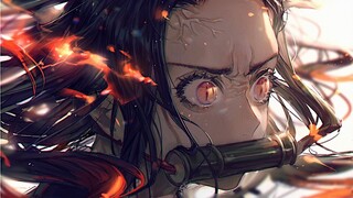 MAD·AMV|Tâm trạng khi 2 việc yêu thích cùng có trong Demon Slayer