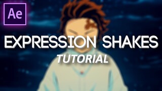 Expression Shakes | After Effects Tutorial