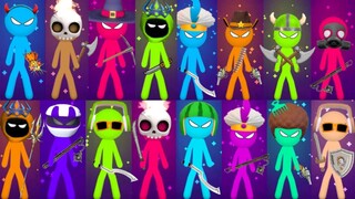 The Stickman Party 1 2 3 4 Player Funny Games Mobile BEST MINIGAMES ( android / ios )