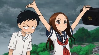 "When Nishikata encountered a typhoon, she transformed into the Wind Girl and was seen by Takagi. Ta