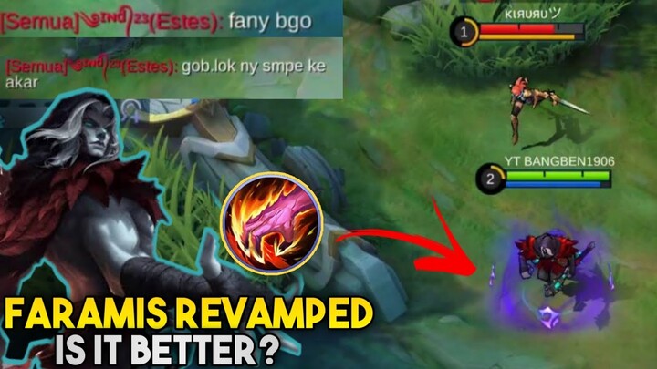 JANGAN KASI FANNY BUFF SEKALIPUN !! Faramis Revamped Gameplay - Mobile Legends