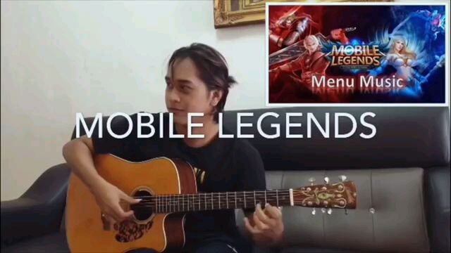 Soundtracks mobile legends x pubg guitar acoustic by Anwar Amzah